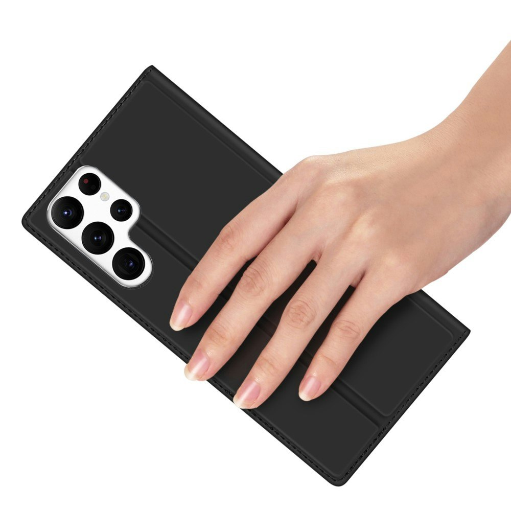Samsung S23 Ultra - DUX DUCIS® Ultra Slim Läder Fodral Svart