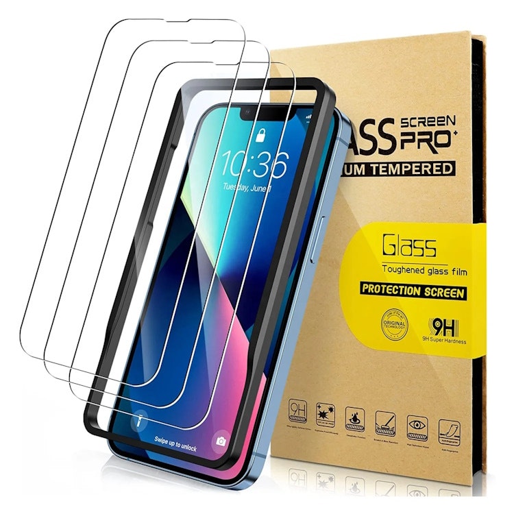 3-Pack Skärmskydd Samsung Galaxy S23 inkl Monteringsram