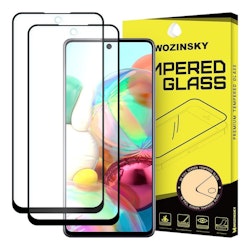 (4) Heltäckande Skärmskydd Härdat Glas Galaxy A51