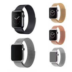 Apple Watch Armband Milanese Loop 42/44/45 mm Välj färg