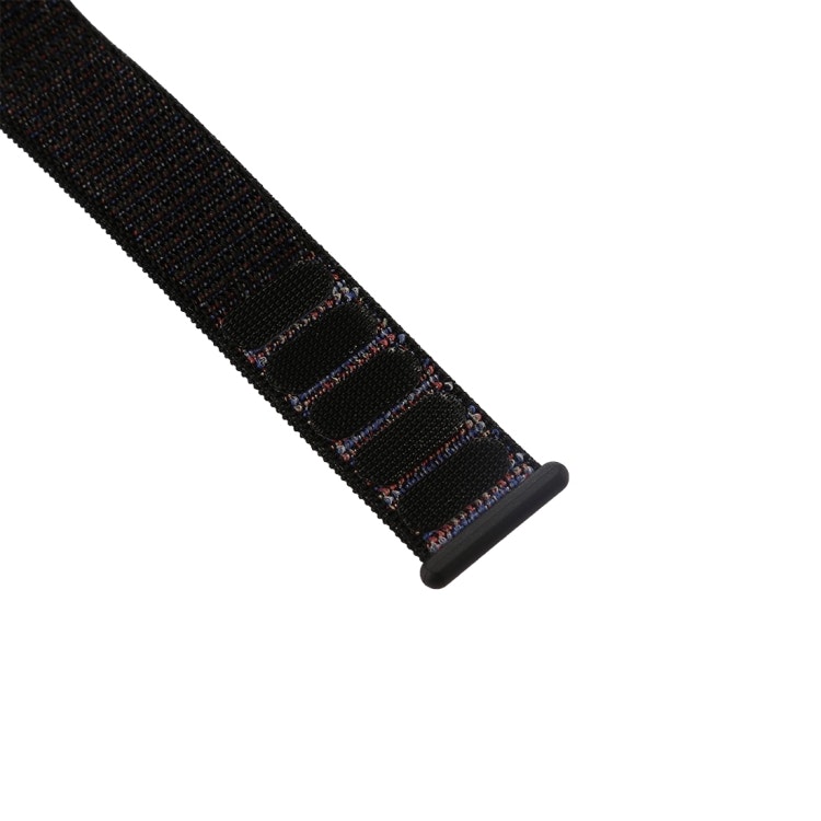 Nylon Armband Apple Watch 38/40/41 Sportloop Kardborreband Svart