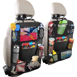 2-PACK Universal bilbaksäte mobil / surfplatta hållare Flera -FACK Svart