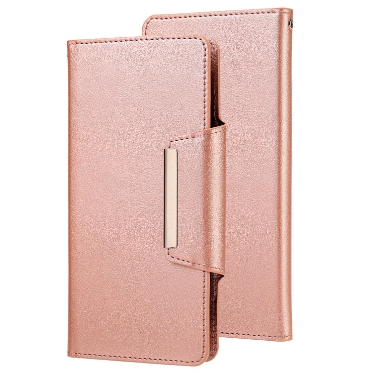 iPhone X/XS - 2in1 Magnet Plånboksfodral Roséguld