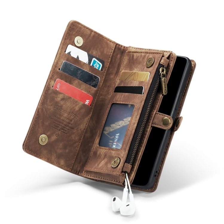 Samsung A53 - CaseMe® 2in1 Magnet Plånboksfodral Brun
