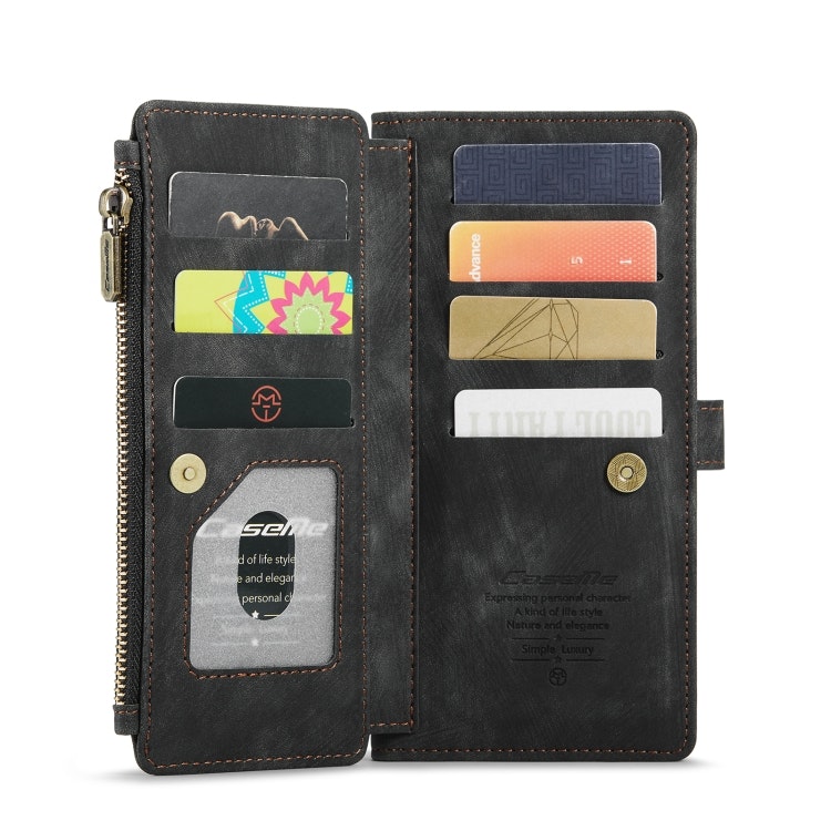 Samsung S22 - Multifunktionellt Fodral CaseMe Svart