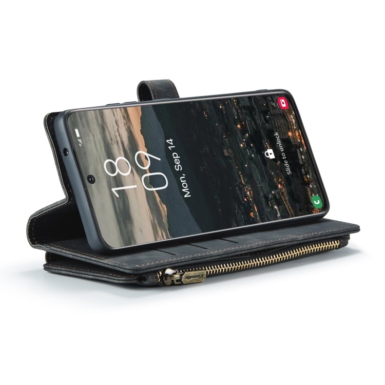Samsung S22 - Multifunktionellt Fodral CaseMe Svart
