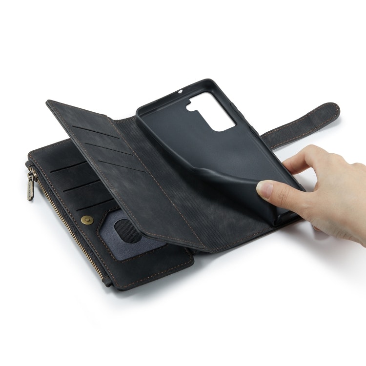 Samsung S22 - Multifunktionellt Fodral CaseMe Svart