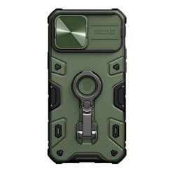 iPhone 13 Pro Max - Nillkin CamShield Armor Skal Grön