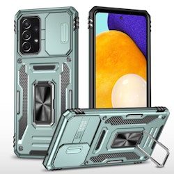 Samsung A52/A52s -  Skal CamShield / Kameraskydd Ringhållare Grön