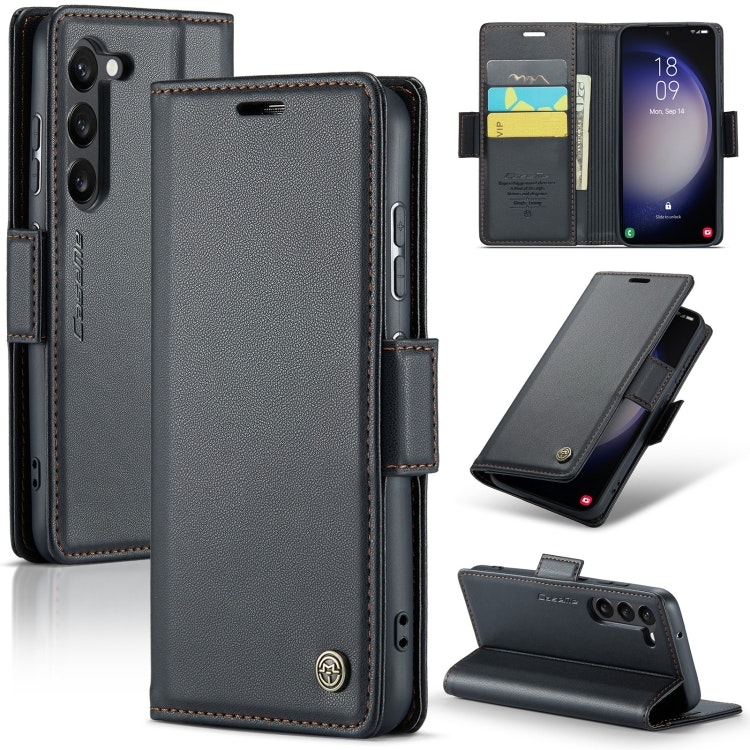 CaseMe Skin Pro Premium Fodral Samsung Galaxy S24 Svart