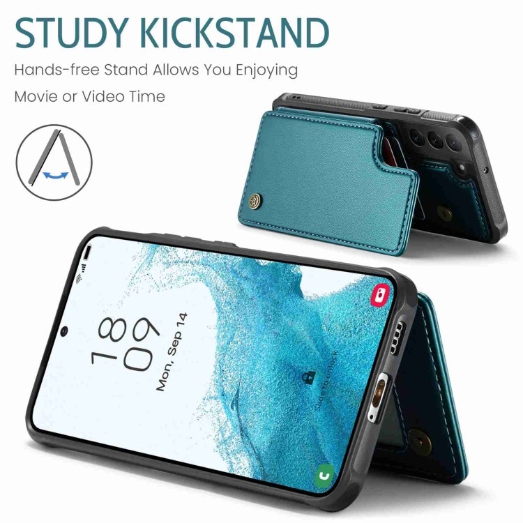 Samsung S22 - Premium Stöttåligt Skal 4-FACK Grön