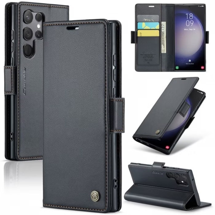 Samsung S25 Ultra - Fodral 4-FACK Premium CaseMe® Svart