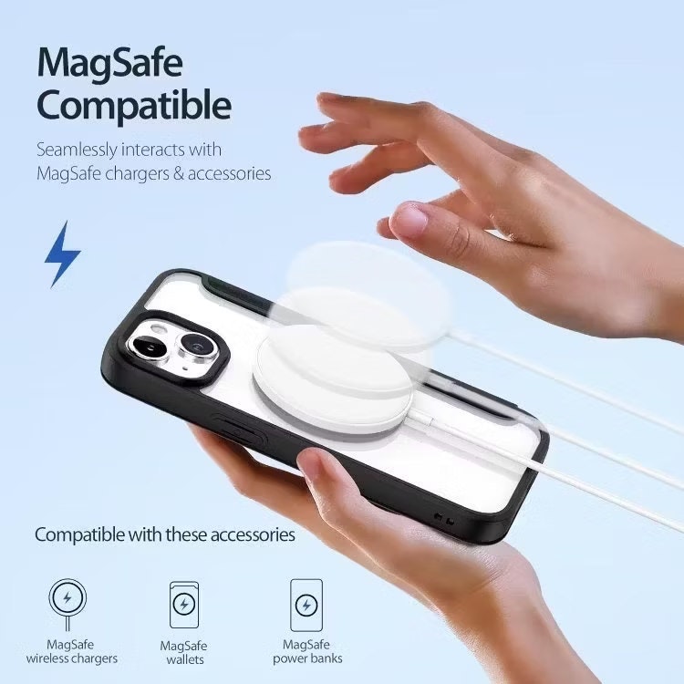iPhone 12 - MagSafe Fodral RFID Skyddat Svart