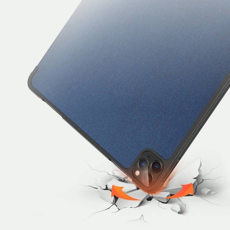Fodral Tri-fold Stödjer Apple Pen Laddning IPad Pro 11 (2020)  Blå