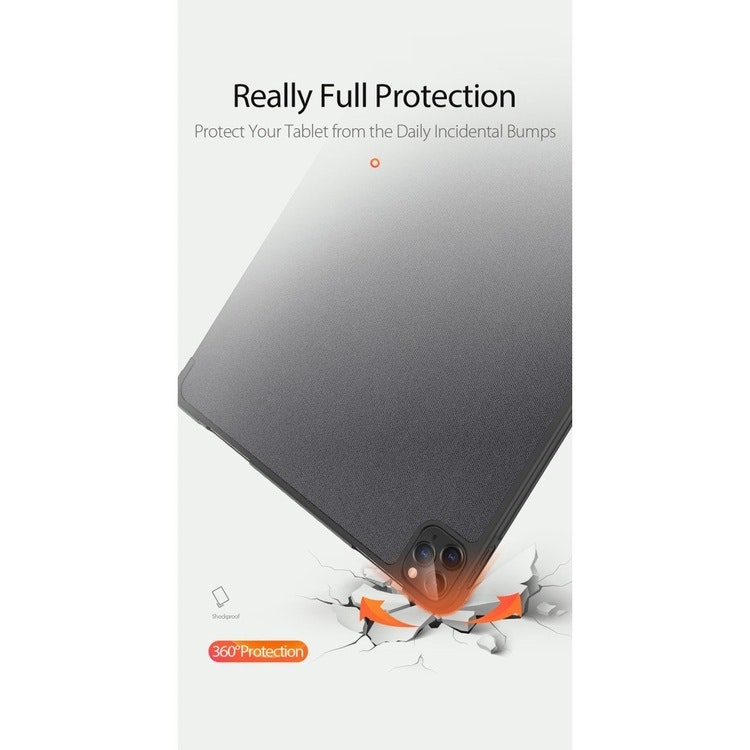 Fodral Tri-fold Stödjer Apple Pen Laddning IPad Pro 11 (2020)  Svart