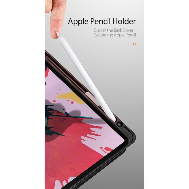 Fodral Tri-fold Stödjer Apple Pen Laddning IPad Pro 11 (2020)  Svart