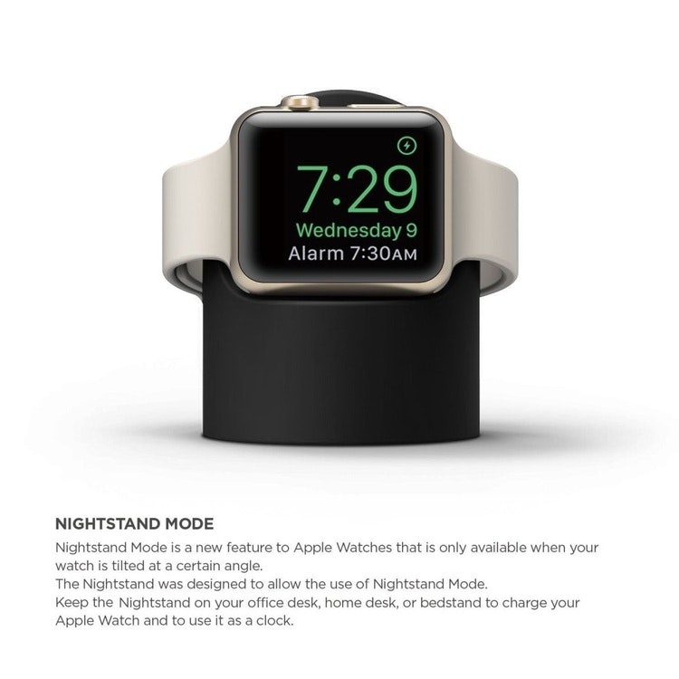 Laddningsställ Apple Watch Svart