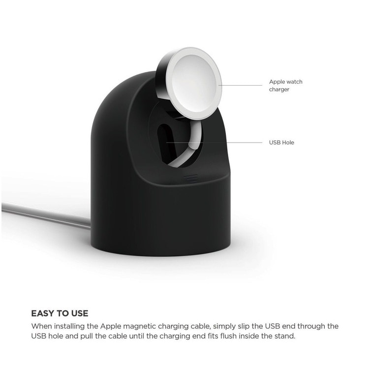 Laddningsställ Apple Watch Svart
