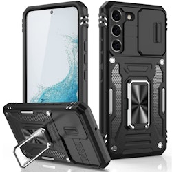 Samsung S23 - Skal CamShield / Kameraskydd Ringhållare Svart