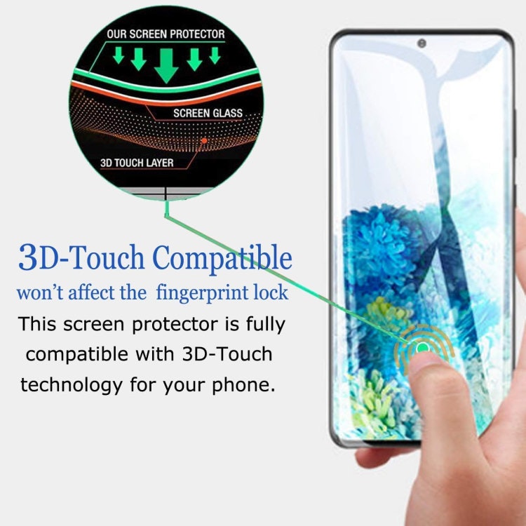 Samsung S20 FE - (2-Pack) Premium Skärmskydd med Installationsram