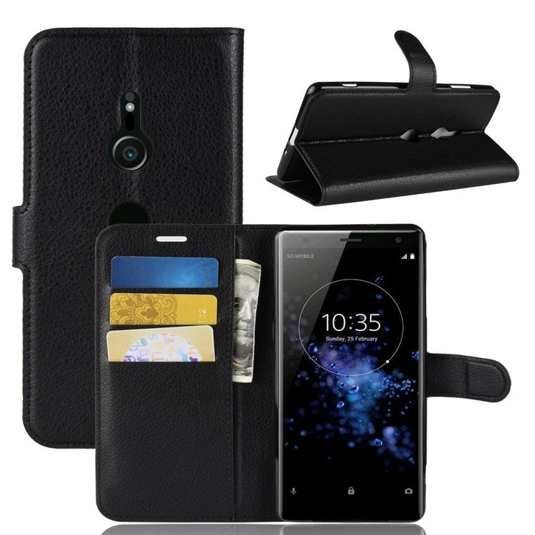 Plånboksfodral till Sony Xperia XZ3 Svart