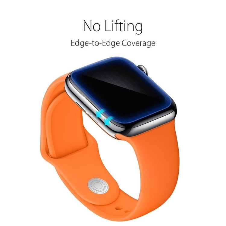 3-Pack Spigen Heltäckande Neo Flex HD Apple Watch 44mm