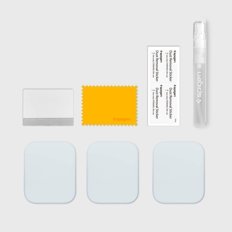 3-Pack Spigen Heltäckande Neo Flex HD Apple Watch 44mm