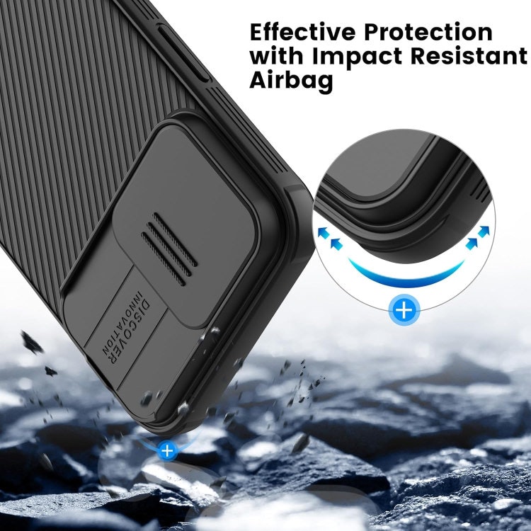 iPhone 13 Pro Max - Magsafe Camshield Skal Kameraskydd Svart