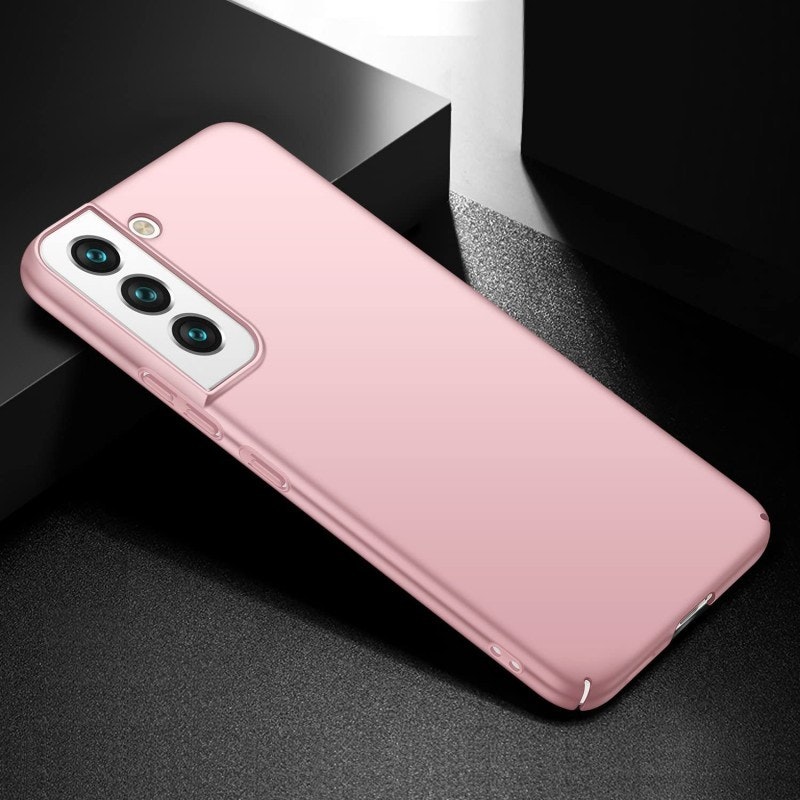 Samsung S23 - Ultratunt Stöttåligt Skal Gummibelagt Nordic® Roséguld