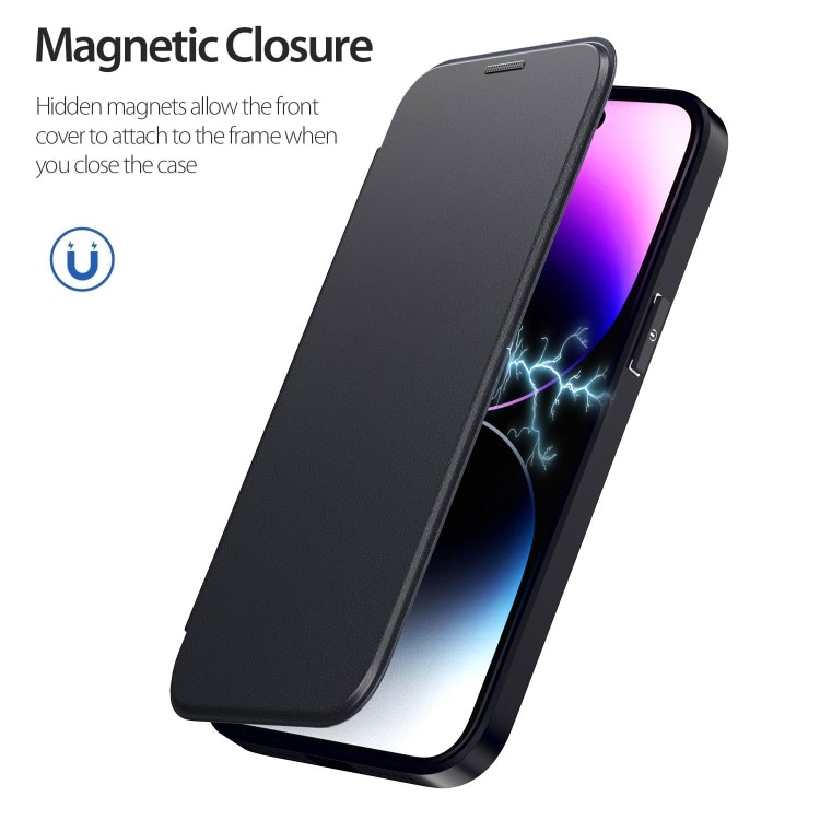 iPhone 16 - MagSafe Fodral RFID Skyddat Svart