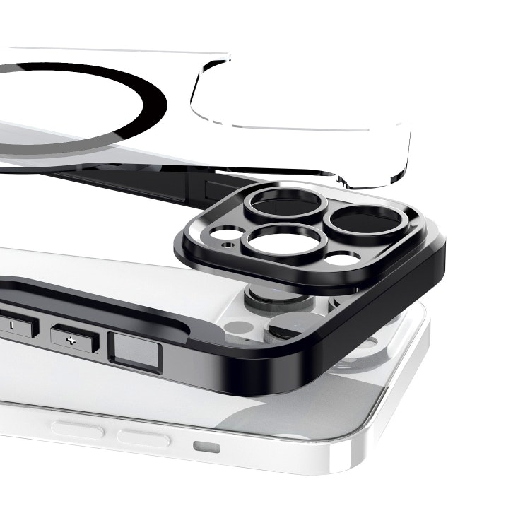 iPhone 16 - MagSafe Fodral RFID Skyddat Svart