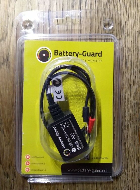 BatteryGuard Batteriövervakning via Bluetooth. I priset ingår frakt.