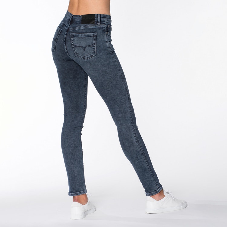 Jeans Gul&Blå Lilly Slim Fit mid waist
