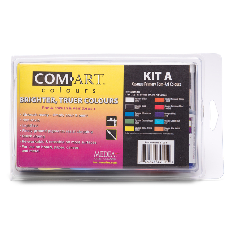 Com-Art Kit A Täckande Primary Färgkit
