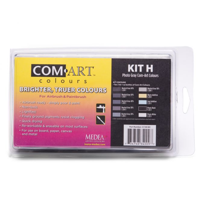 Com-Art Kit H B&W Gray Färgkit