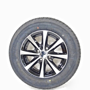 Aluminum hjul med dubbdäck 13" 155/80R13