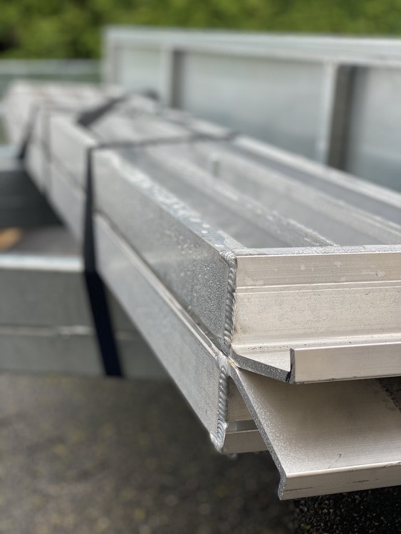 tillbehör släpvagn släpkärra aluminiumramp