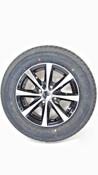 Aluminum hjul med dubbdäck 13" 155/80R13