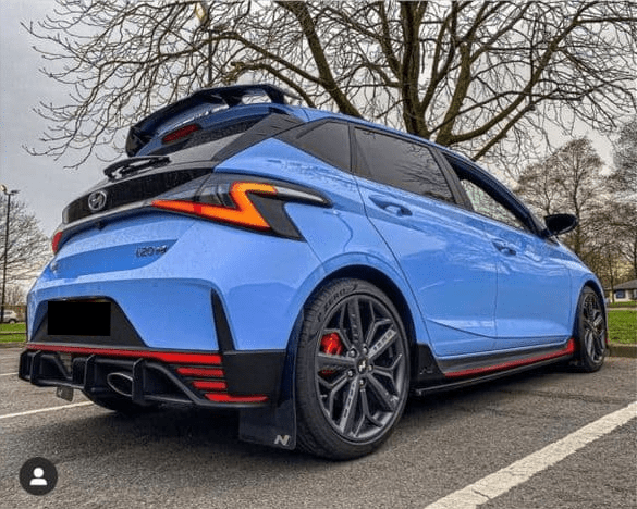 Keep Your Hyundai i20 Clean with Custom Mud Flaps