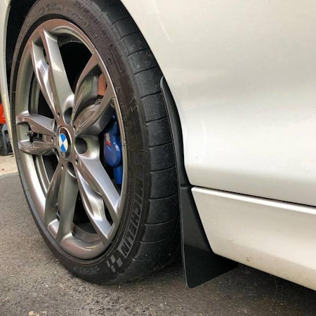 BMW M140i mud flaps