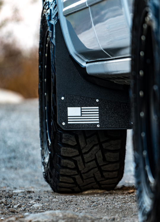 Exclusive Dodge RAM "Merica" mud flaps