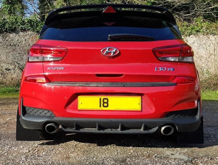 Hyundai i30N Fastback mud flaps