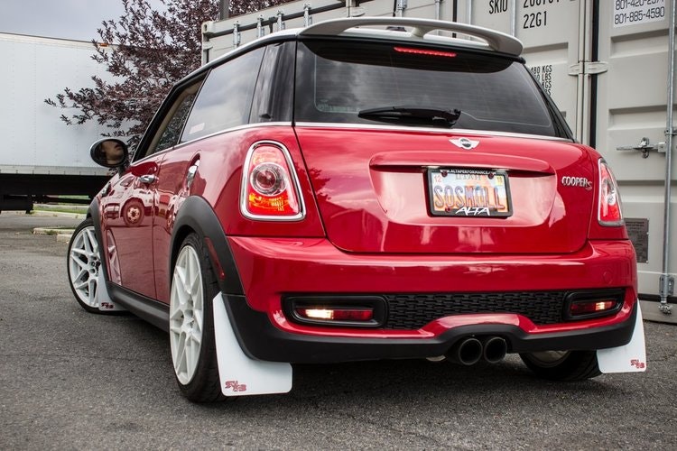 Mini Cooper S mud flaps