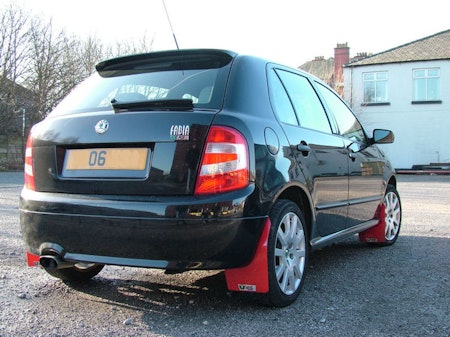 Skoda Fabia VRS Stänklappar  2003-2007