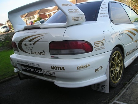Subaru Impreza Classic mudflaps  1993 - 2001