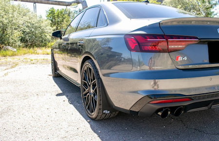 Audi A4 / S4 mudflaps - bespoke design