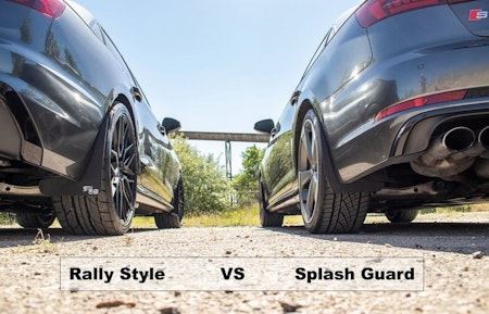 Audi A4/S4 Sedan mudflaps