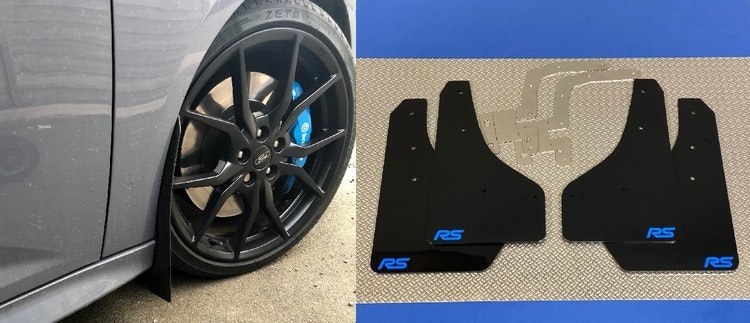 Ford Focus RS Mk3 Stänklappar  - Shortiez