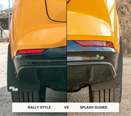 Different sizes of mud flaps for you Mustang Mach-e