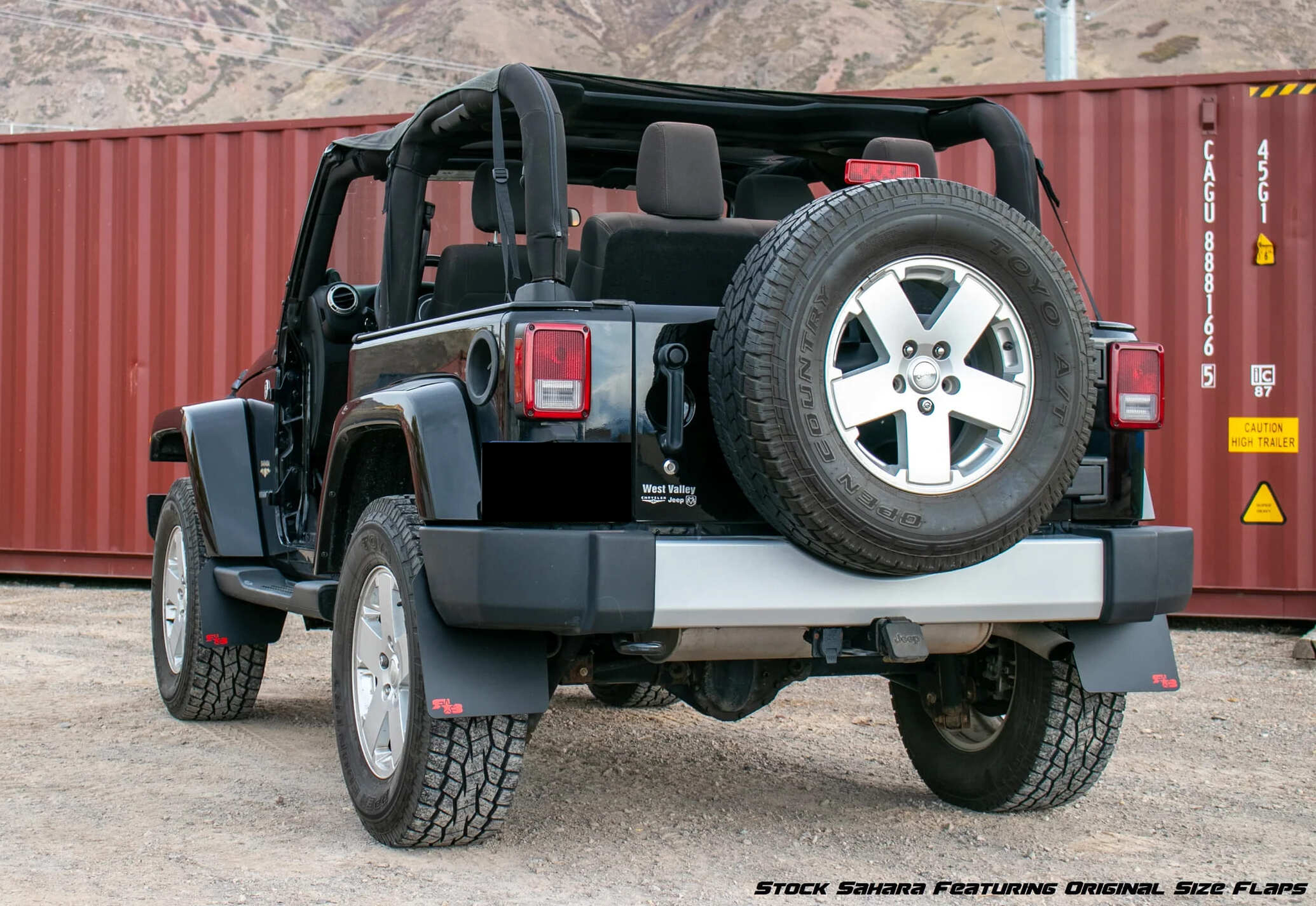 Jeep Wrangler mud flaps  2007-2018